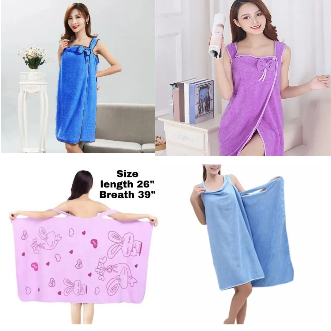 Ladies Wearable Bath Towel